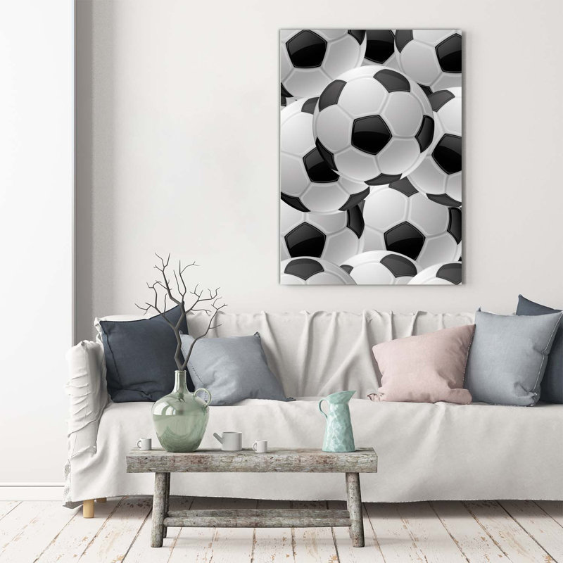 Football 1 Piece Wrapped Canvas Wall Art