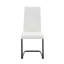 Chaise en porte-à-faux rembourrée en similicuir Modern-39845839-39845833