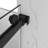 48'' W 76'' H Frameless Rectangle Reversible Shower Stall-61571062