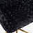 Black Home Office Chair - Adjustable, Golden Metal Base, Foam Filled For Work A&A Furniture Study Appliance Chair, Base-1121299528