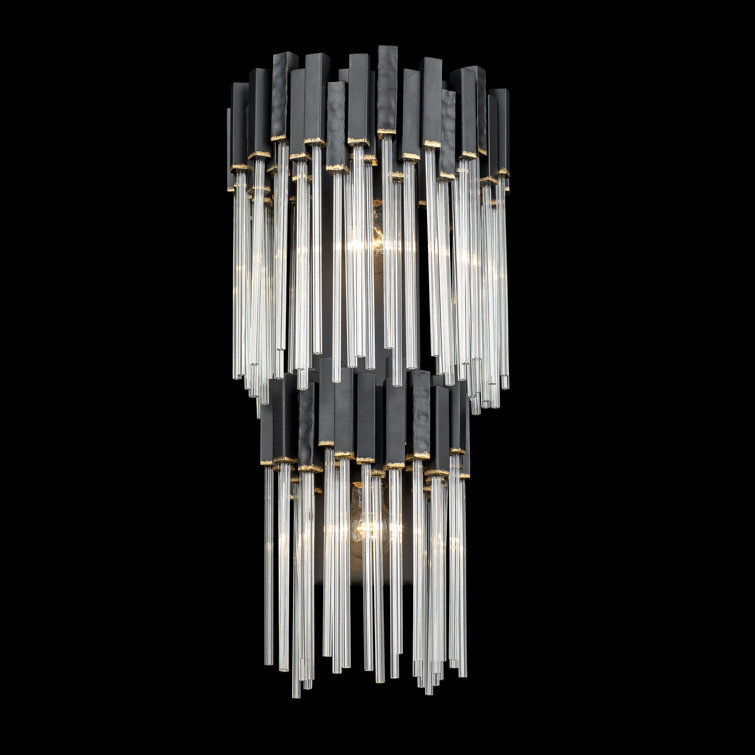 Matrix Steel Flush Mounted Sconce