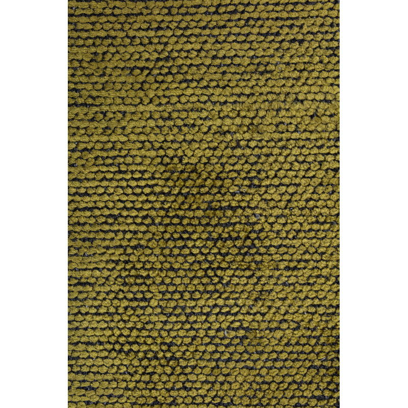 Rapture Yellow Abstract Luxury Area Rug, Rectangle 7'10" x 11'2"