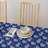 Rectangular Tablecloth, 100% Cotton, Floral 181-1154062509