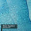 Rideau de douche aquarelle avec éclaboussures bleues et 12 crochets-129040667