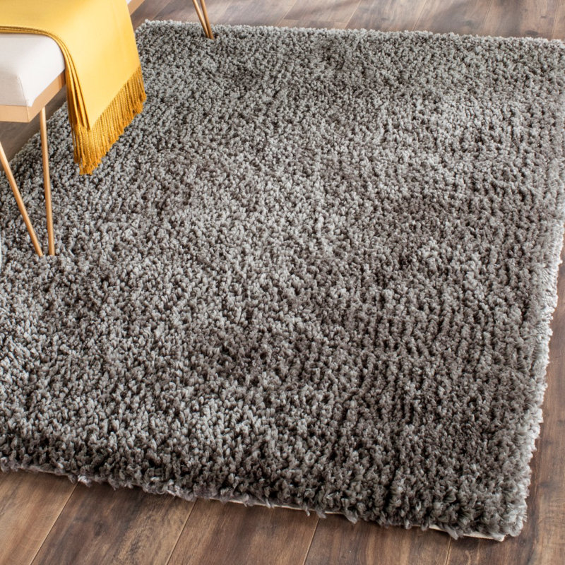 Randle Solid Colour Hand Woven Area Rug, Rectangle 152 x 244 cm