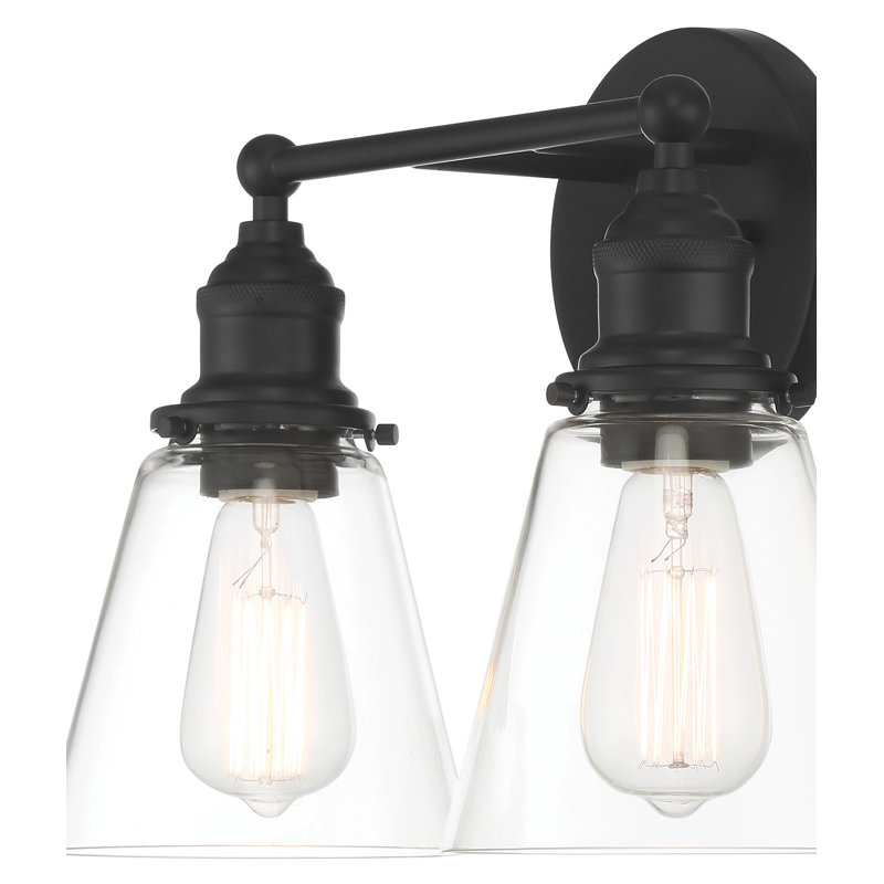 Breakwater Bay Adeen - 2 Lt Vanity, Coal