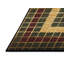 Tapis décoratif multicolore à motif abstrait-1534512934