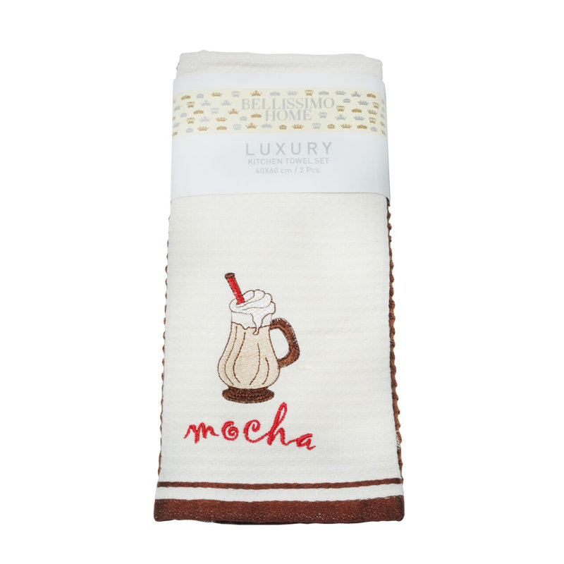 Cotton Embroidered Kitchen Towel