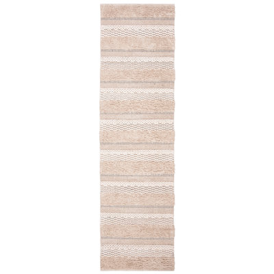 Magellan Natura Hand Woven Cotton Striped Rug