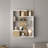 Flip Wall Mounted Floating Bookshelf