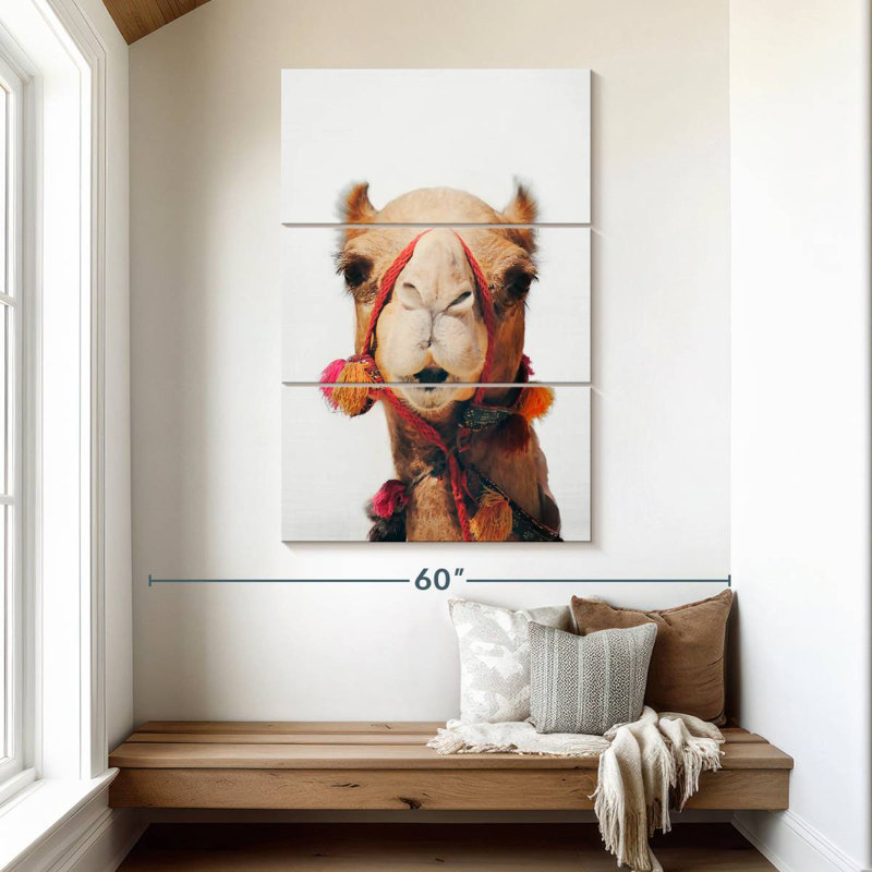 Brampt Cheeky Camel, 50" H x 32" W