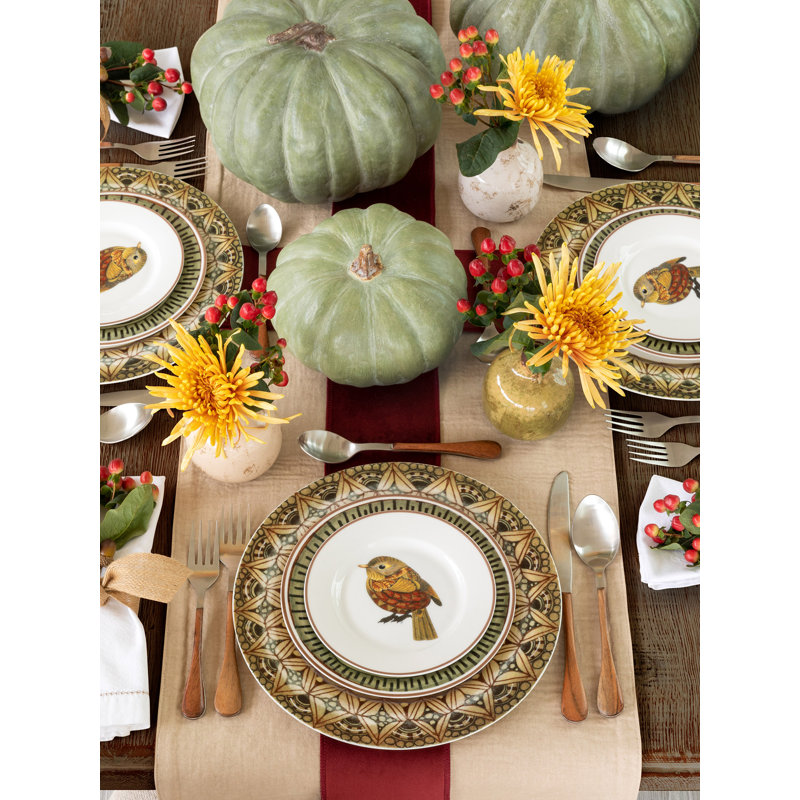 Roost Porcelain Dinner Plate