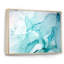 Turquoise Ink Universe - peinture sur toile-67232110-67232109