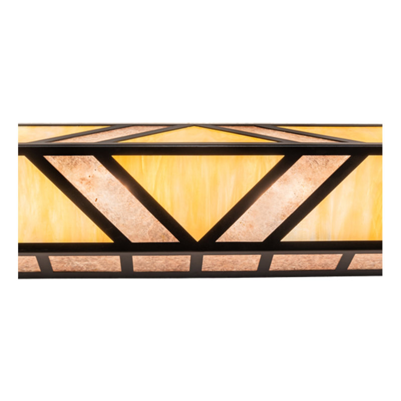 Barre d'éclairage de salle de bain 4 lumières Sabine