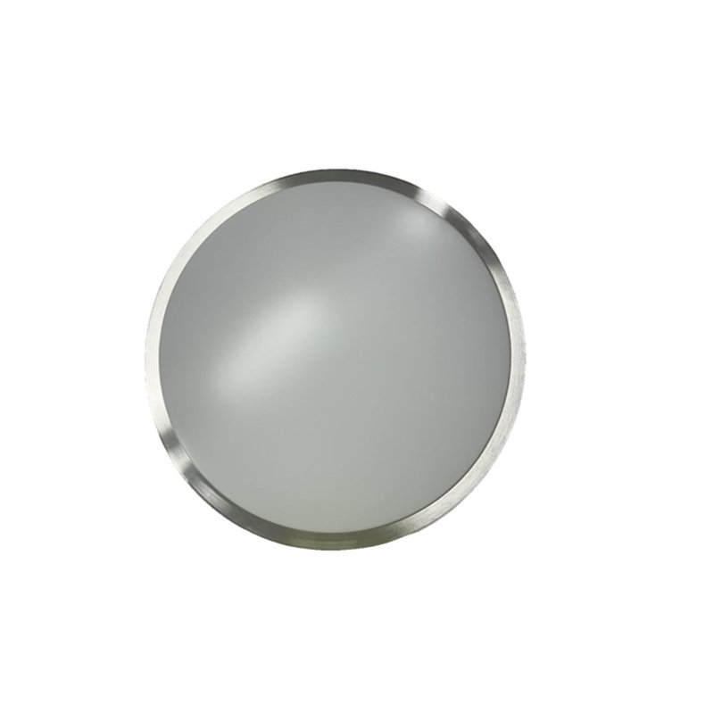 Plafonnier encastré en plastique Orferd, Nickel brossé