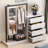 Tenjo With 4 Drawers, 3 Open Compartments And Multiple Shelves-1365235443