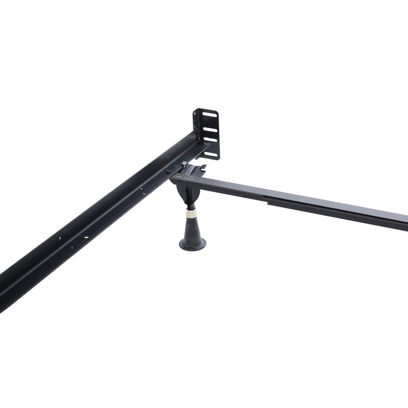 Bed Rails and Supports - Headboard/Footboard Bed Frames, Bed Rails & Center Supports w/ Glides, Twin / Full, 4 Leg w/ Glides