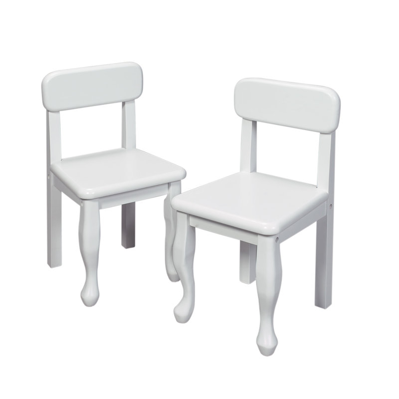 Chaise de bureau pour enfant Tazewell, Blanc