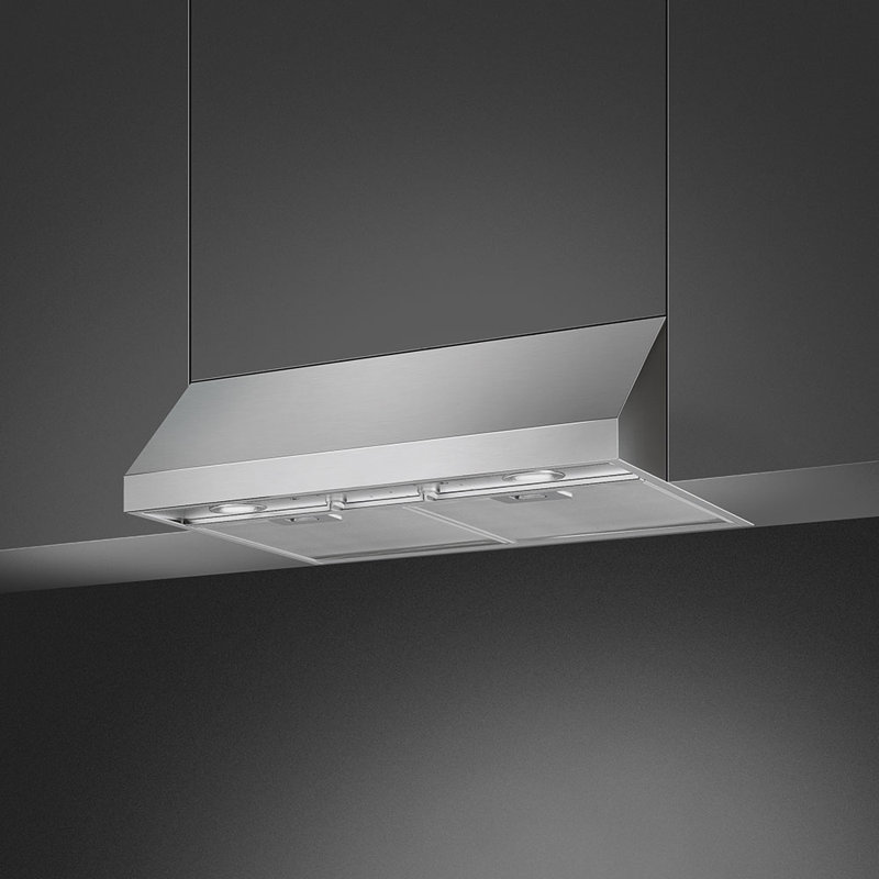 SMEG 24" 600 CFM Convertible Under Cabinet Range Hood in Stainless Steel