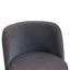 Ensemble de 2 tabourets de bar à hauteur de comptoir, tabourets de bar moderne avec dossier, tabourets de bar rembourrés en tissu de lin pour îlot de cuisine-125536028
