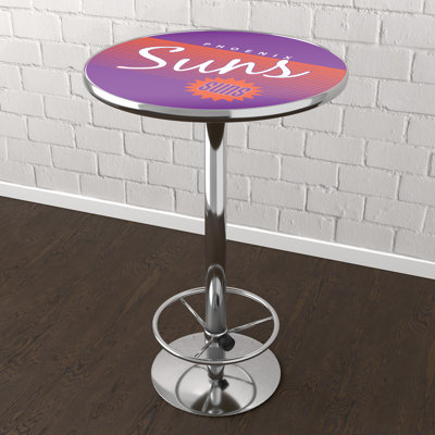 Round Metal Base Dining Table