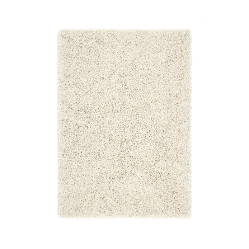 Coopers Cream Shaggy Rug, Rectangle 110 x 160cm