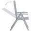 Chaise de patio en acacia avec coussin-286285187