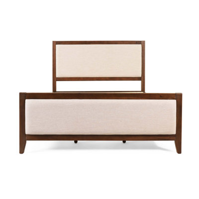 Lit plateforme tapissier double Ambrogina