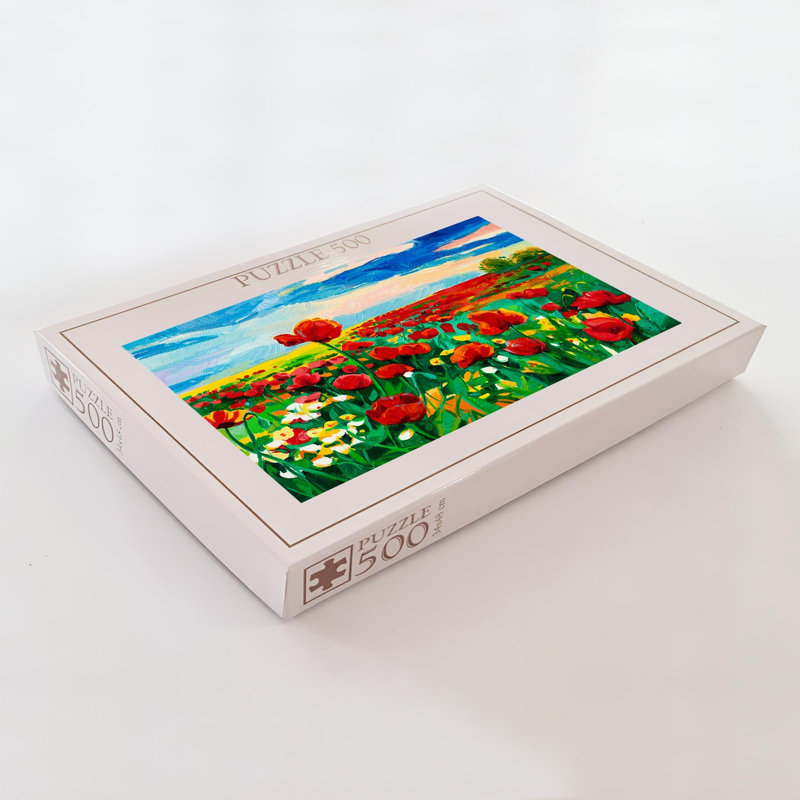 500-Piece Puzzle, 100% Cardboard, 18.9 x 13.4 inches | Box Size: 13.2 x 9.1 x 2.0 inches | Perfect for Family Fun & Relaxation, High-Quality, Durable Pieces for Easy Assembly, Ideal Gift for Puzzle Lovers