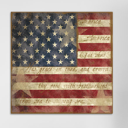 « sea to brilling sea », impression sur toile tendue, H 37 po x l 37 po x P 1,5 po, Toile tendue, Pas de tapis