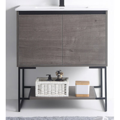 Ensemble de meuble-lavabo simple 30 po Fiquett