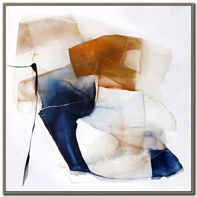 «Geometric Musing I», art mural sur toile
