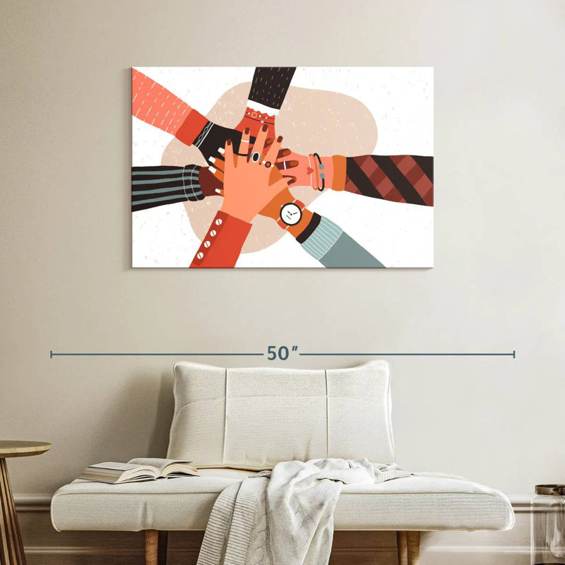 Hiromasa Racial Unity, 26" H x 39" W