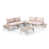 Beige Cushion/White Frame selected