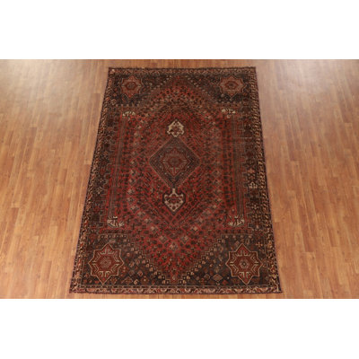 Vegetable Dye Antique Traditional Area Rug 6x9