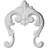 Benson 5.75'' H x 4.75'' W x 0.75'' D Urethane Onlay Scroll