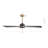 Kyliegh 4-Blade DC Motor Ceiling Fan with LED Light and Remote-370422942-401567372-401567375