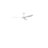 Wendolyne 42" 3-Blade Propeller Lightless Ceiling Fan without Lights