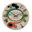Horloge murale moderne en bois surdimensionnée Rebborn-9669914