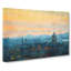 Edinburgh Skyline In Scotland Painting - Wrapped Canvas-56656988