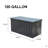 120 Gallon Outdoor Storage Deck Box Waterproof, Large Patio Storage Bin-113386325