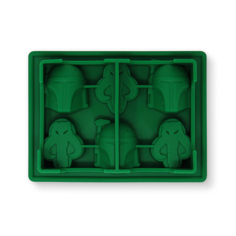 Star Wars: The Mandalorian The Child Flexible Silicone Mold Ice Cube Tray  in Character Shapes | Kitchen Gadget Essentials, Reusable Ice Mold for
