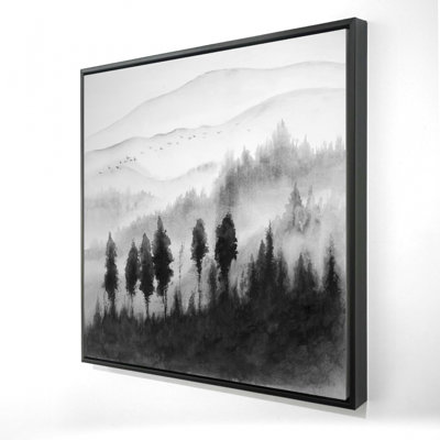 " Landscape Mono In Watercolor "
