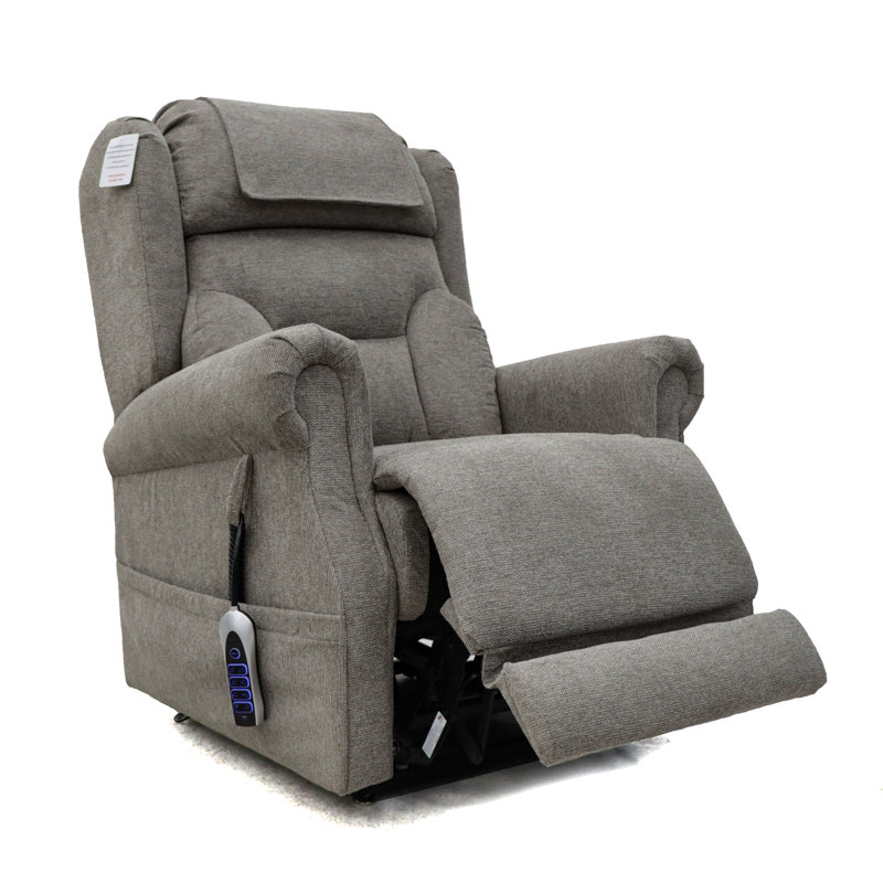 Berkshire 85cm Wide Lift Assist Standard Recliner, Beige