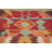 Multicolor Geometric Kilim Flat Weave Rug 4x6