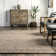 Katasha Checked Wool Brown Area Rug