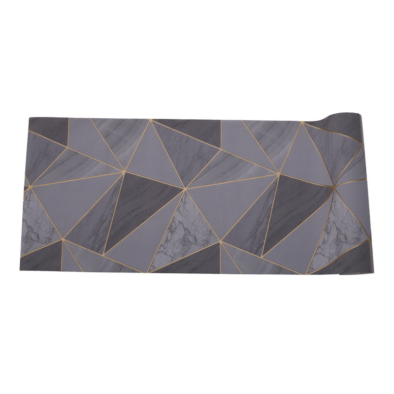 Bohemond 9.5m x 53cm Wallpaper Roll, Dark Grey