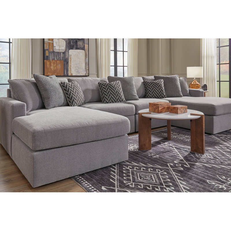 Canapé modulaire 4 pièces avec méridienne Modmax