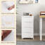 Inbox Zero 2 Pcs 5-drawer Plastic Rolling Storage Cart With 4 Universal Wheels Dresser Cabinet