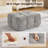 Upholstered Square Ottoman For Couch-755449056